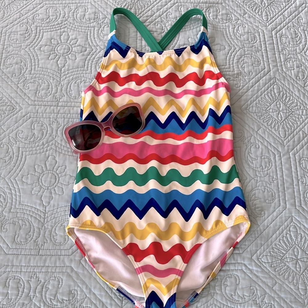 VGUC Boden Girls Swimsuit (Sz 8/9)
